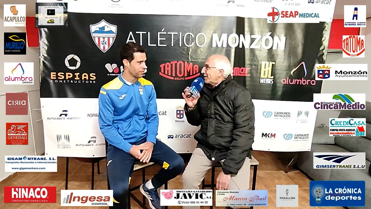 ÁLVARO  ALVIRA (Jugador Almudevar) At Monzón Alumbra 2-2 AD Almudevar / J 21 / 3ª RFEF