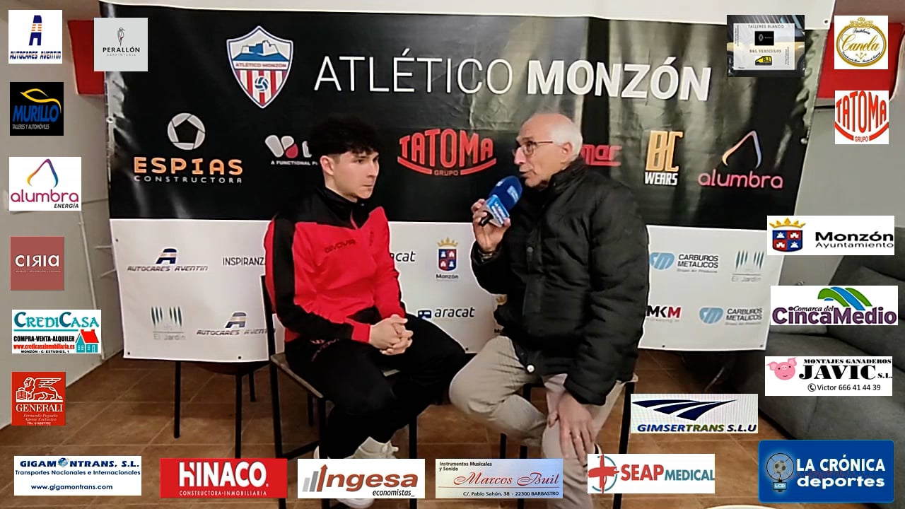 MARC  CHAVARRI (Jugador Monzón) At Monzón Alumbra 2-2 AD Almudevar / J 21 / 3ª RFEF