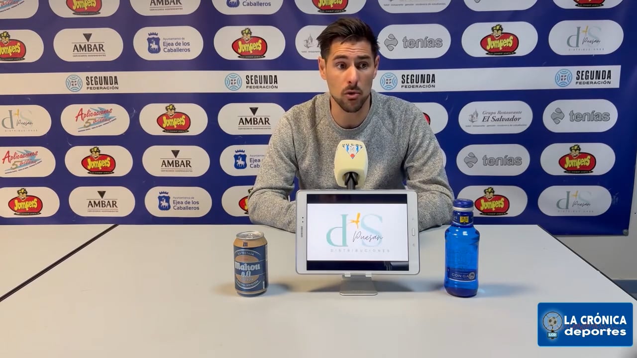 LUSO DELGADO (Entrenador SD Ejea) SD Ejea 0-1 CD Ebro / Jor. 22- Segunda Rfef / Gr 2 / Fuente: Facebook SD Ejea