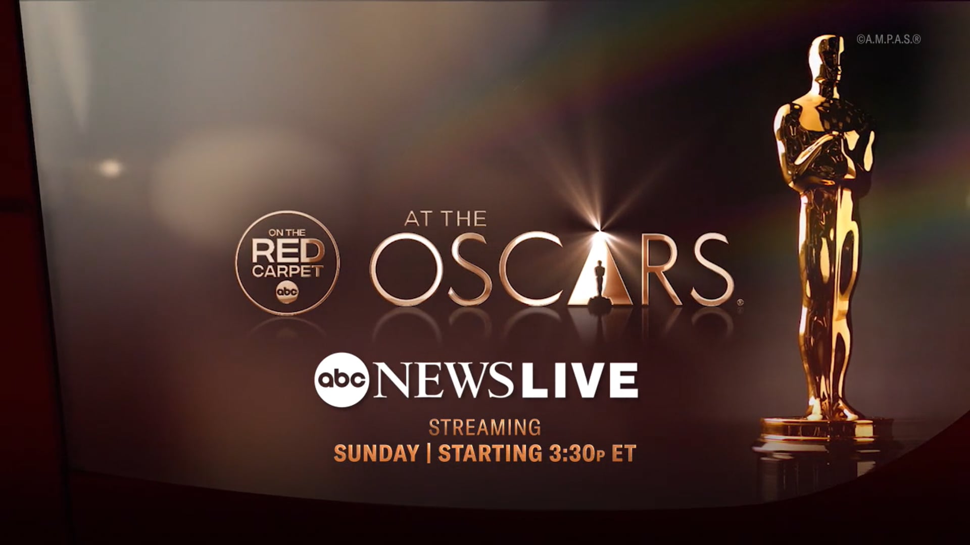 ABC NEWS LIVE AT THE OSCARS