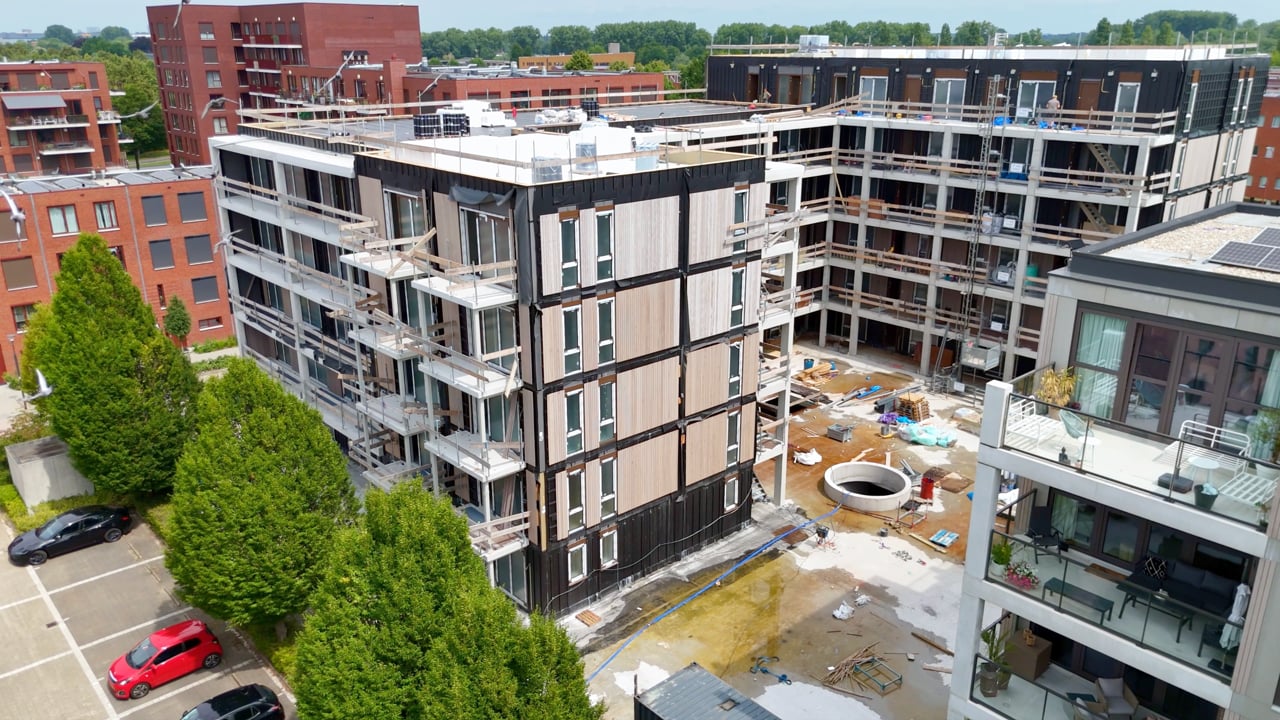 Vastgoedproject in ontwikkeling — Projectontwikkeling video door Drone Studio