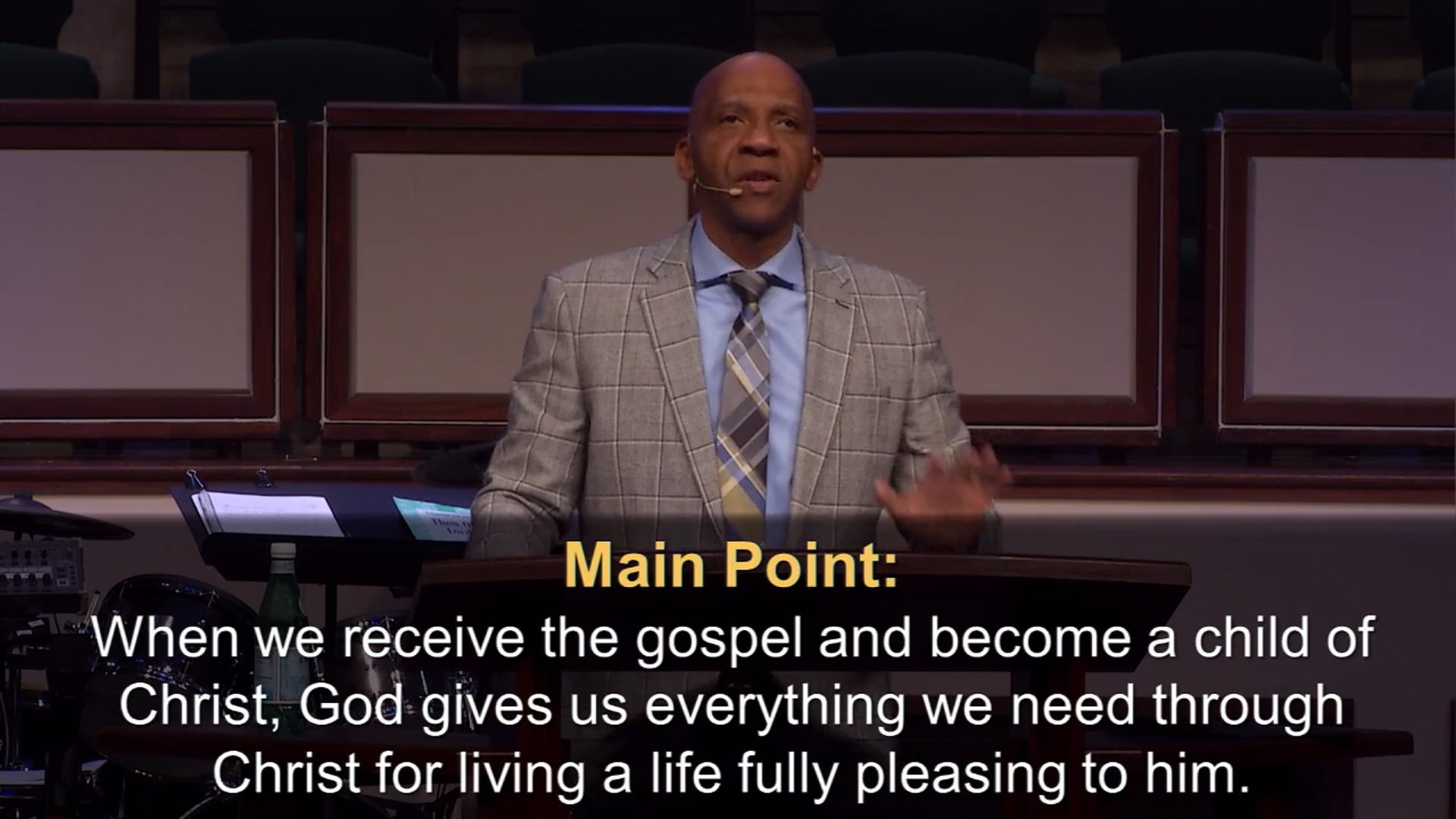 2.8.2026 | Christ Gives Us What We Need to Live through Him for a Life of Prayer