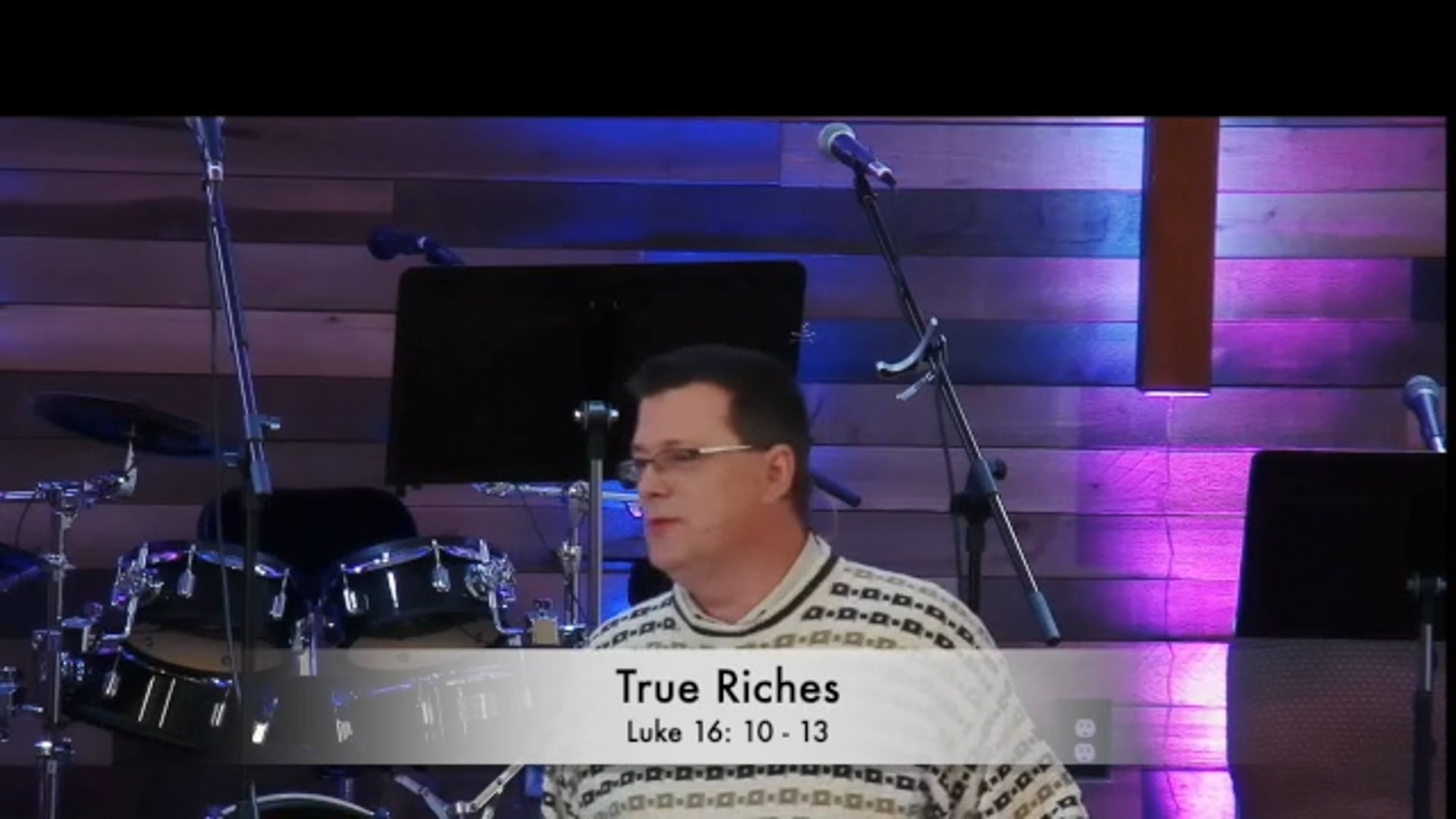 Feb 8 - True Riches - Pastor Dave