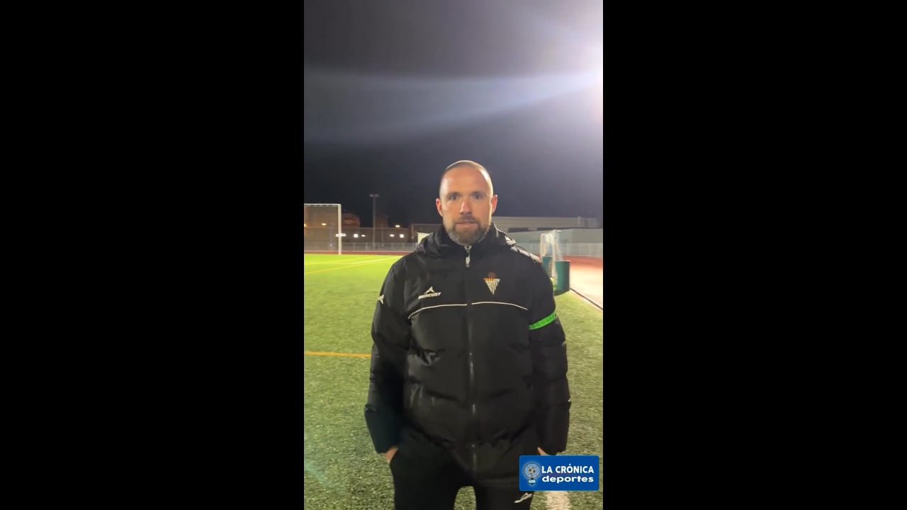 RAFA BERICAT (Entrenador Alcañiz) Alcañiz CF 2-1 CD Valdefierro / Jor. 19- Preferente Gr 2 / Fuente: Instagram Alcañiz