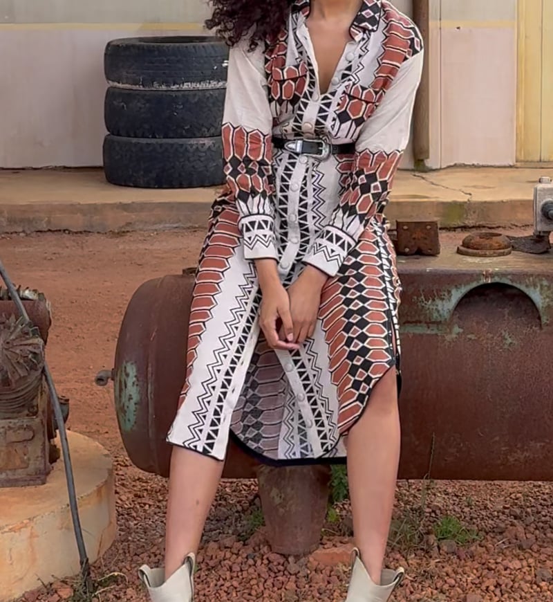 Vidéo: Robe Longue Addy