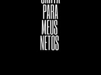 TEATRO- MONÓLOGO Uma Carta para Meus Netos/ teaser