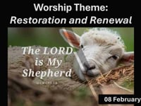 Worship for February 8, 2026