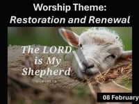 Worship for February 8, 2026
