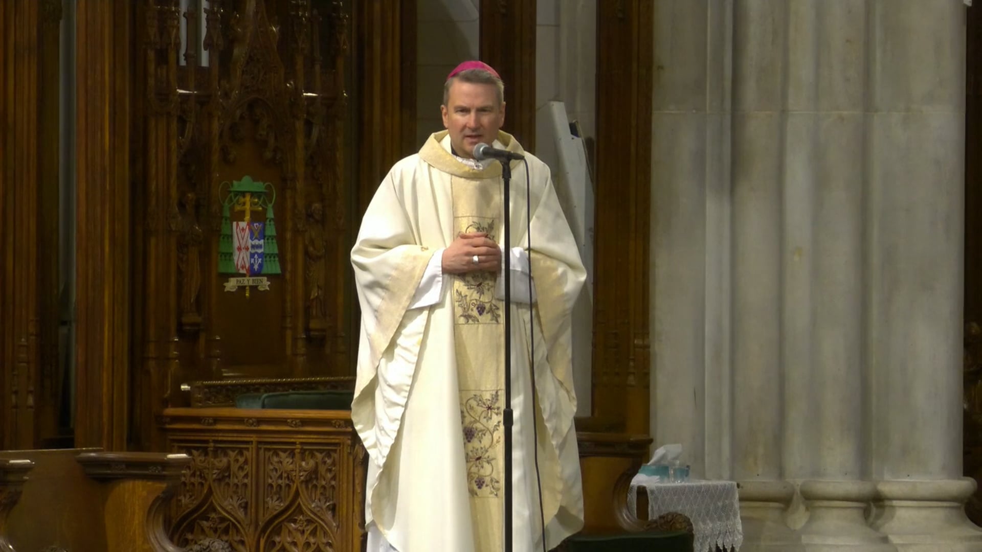 Mass from St. Patrick's Cathedral - February 10, 2026