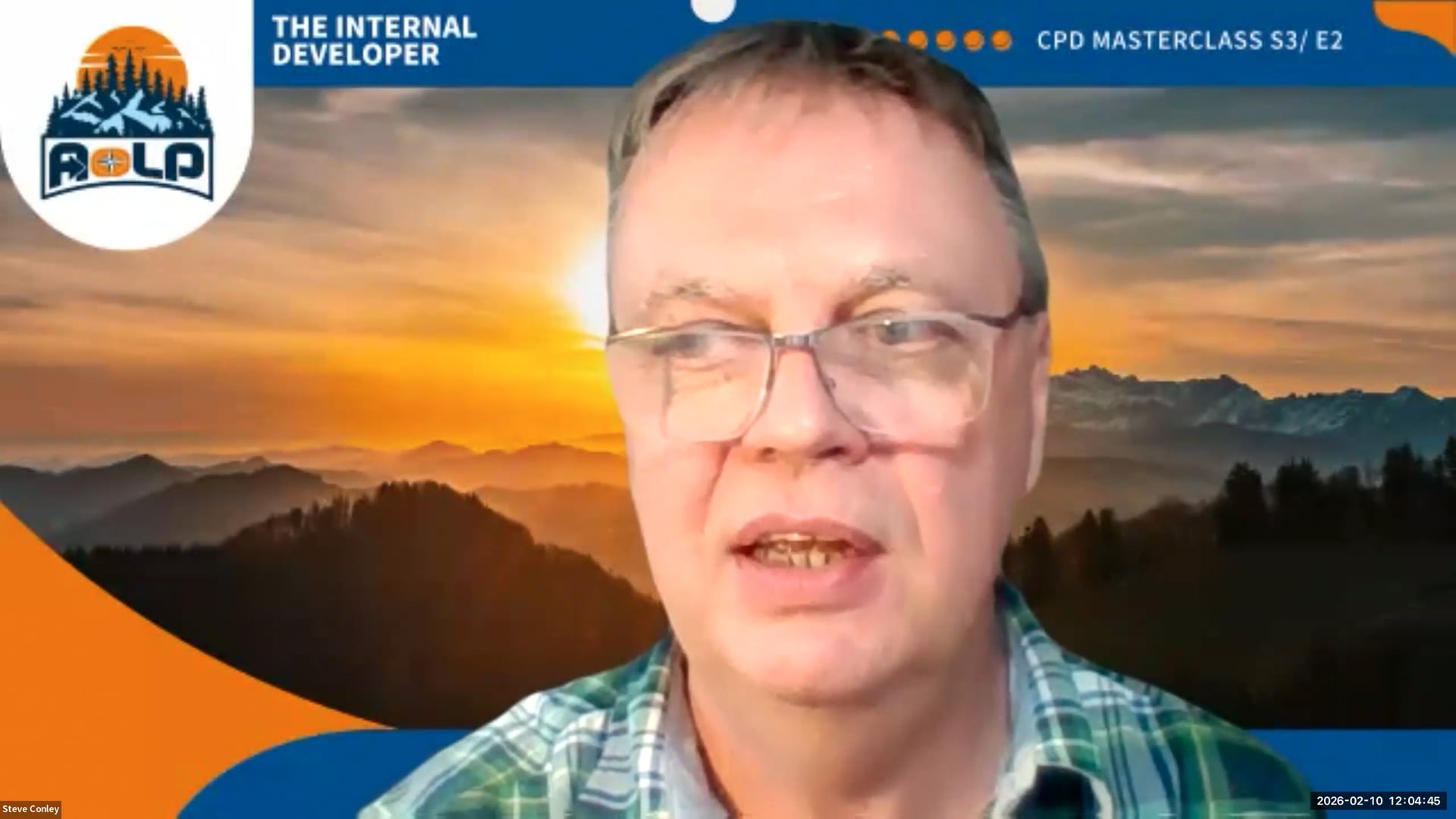 S3: E2: CPD Masterclass: The Internal Developer 10 Feb 2026