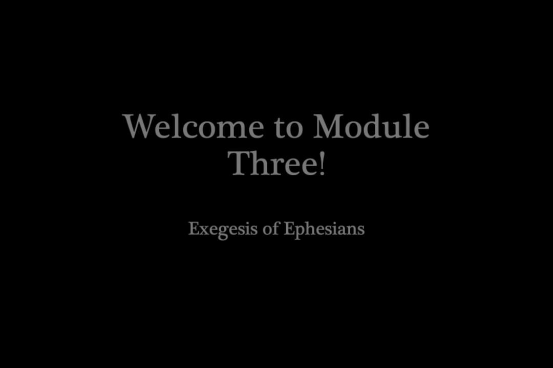 Welcome to Module 3 | Videos & Movies on Vimeo