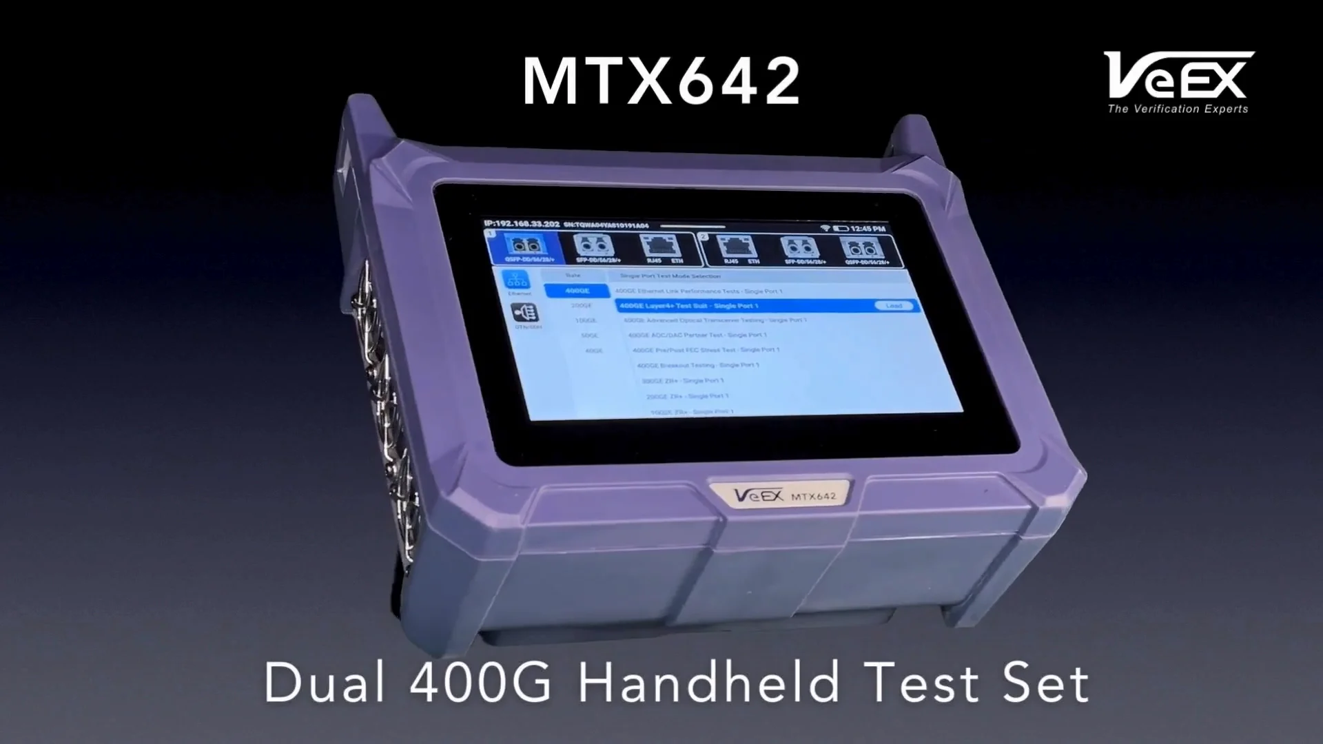 MTX642 | VeEX Inc. | The Verification EXperts
