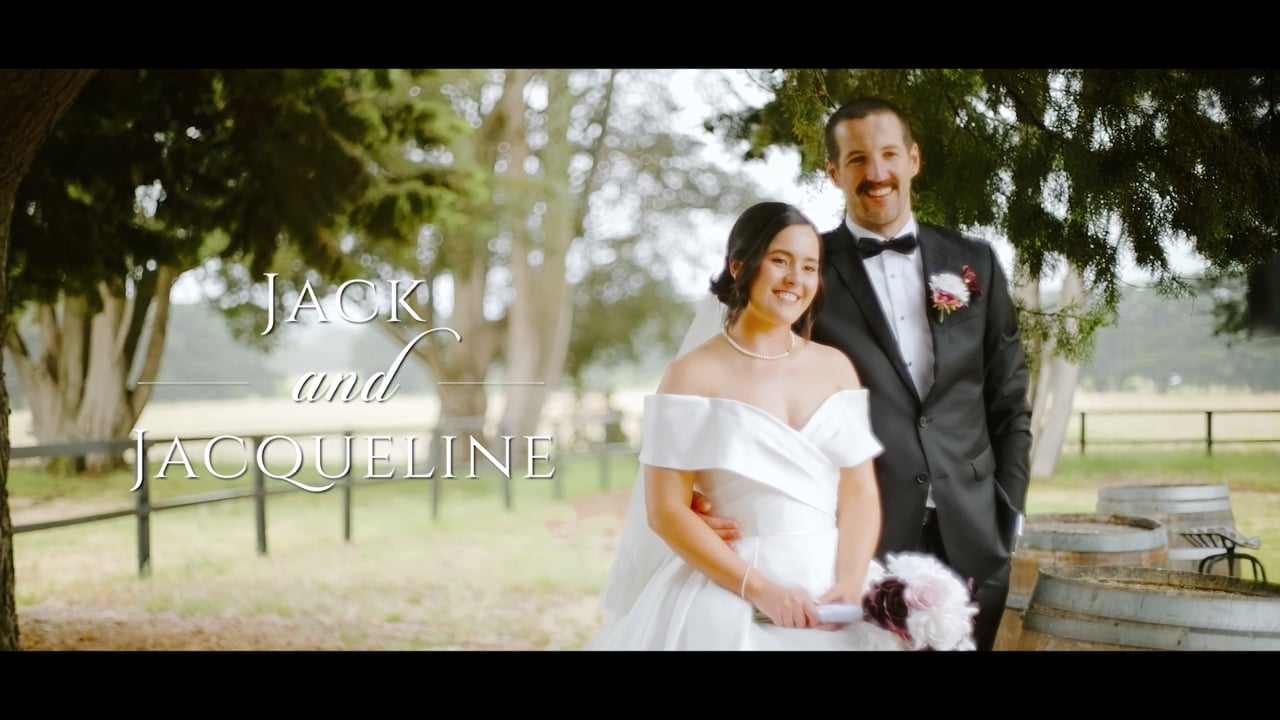 Dromana Estate Wedding Video, Melbourne - Jack and Jacqueline