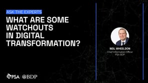 Digital Transformation Watchouts in Supply Chains