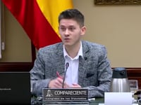 Ivan Garcia compareix al Congrés per la futura llei de l'Estatut de l'Esportista