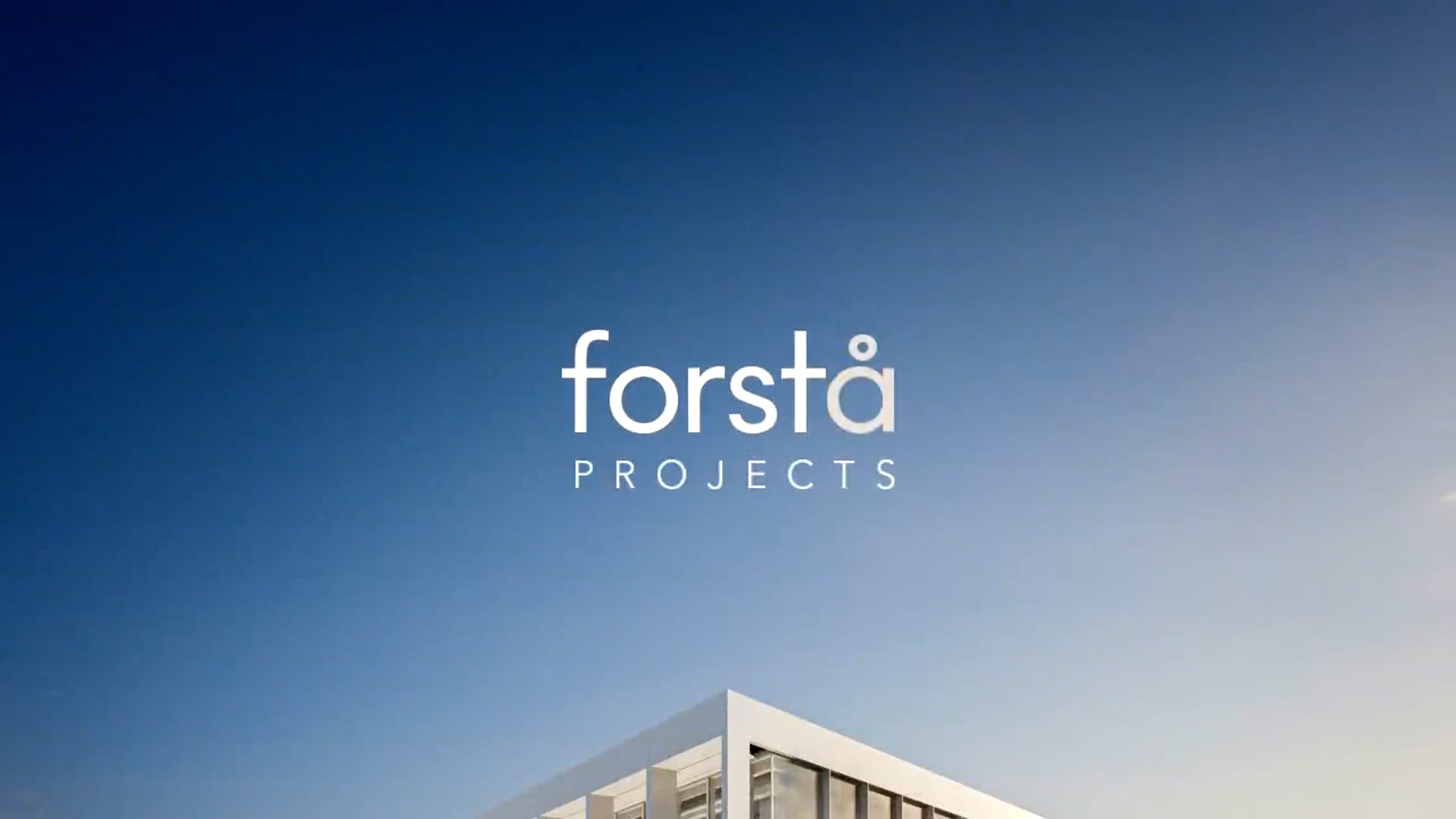 Presentation for Forsta Projects