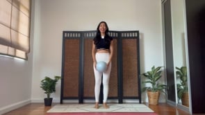 Pilates: Special Exercise With Softball
