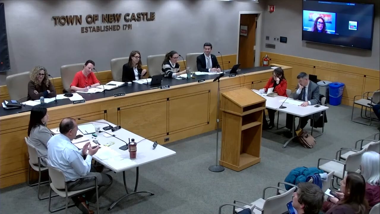 Town Board of New Castle Work Session & Meeting 2/10/26