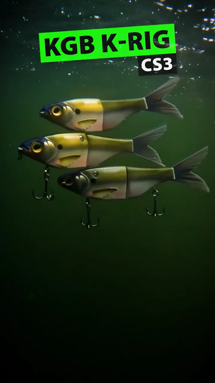 SPRO K-Rig CS3 Chad Shad 180 Swimbait Rig — Discount Tackle
