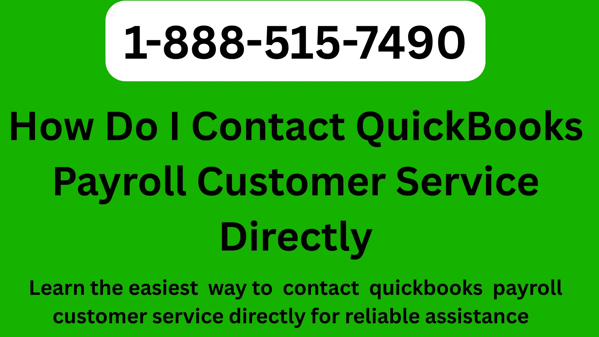 QuickBooks Payroll Support Official Guide | Step-by-Step Customer Service Help & Support Quickbooks