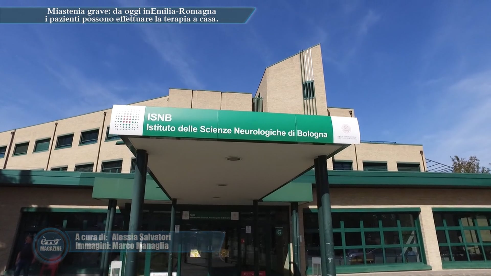 Miastenia grave: da oggi in Emilia-Romagna i pazienti possono effettuare la terapia a casa.