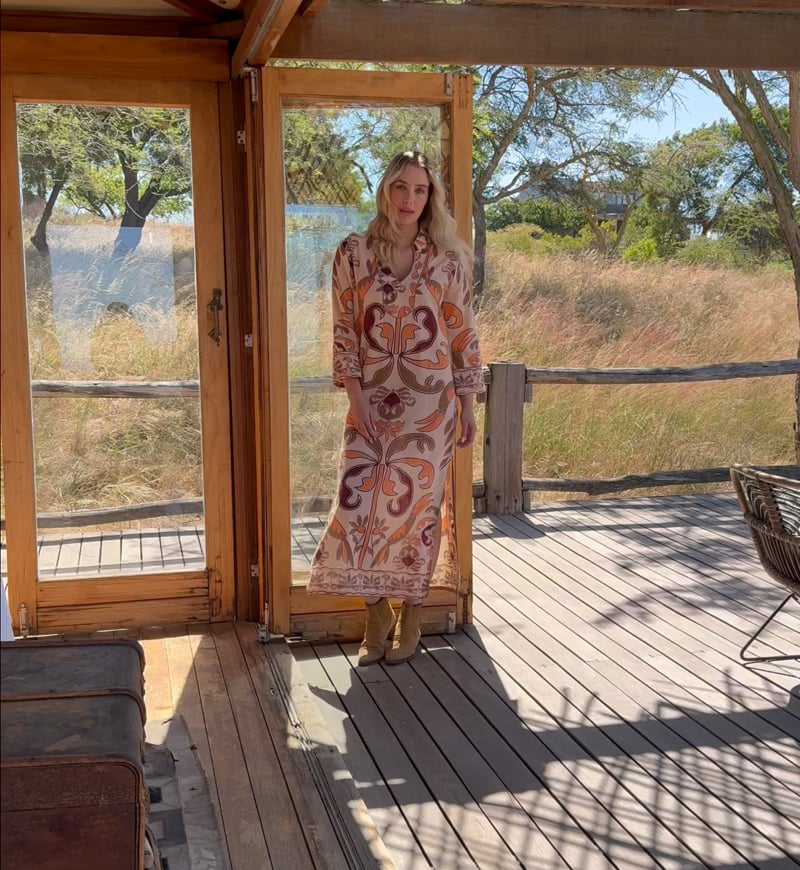 Vídeo: Vestido Largo Cruise Caqui