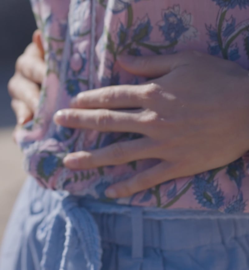 Vídeo: Short Luciana Algodão Azul