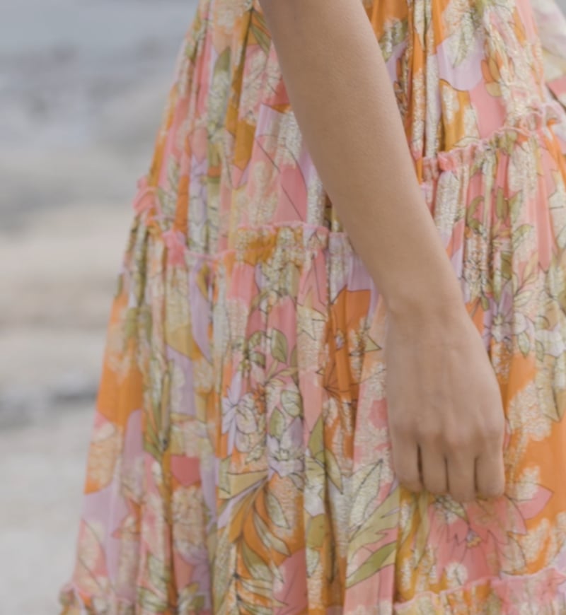 Vidéo: Robe Longue Brooke Rose