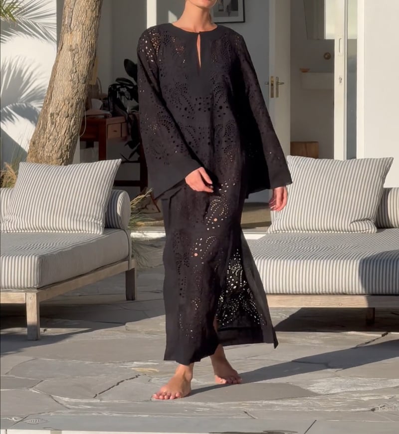 Video: Penny Long Dress Black