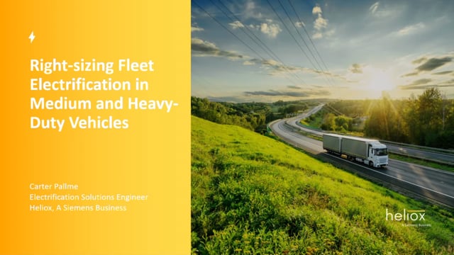 Right-sizing fleet electrification in medium and heavy-duty vehicles