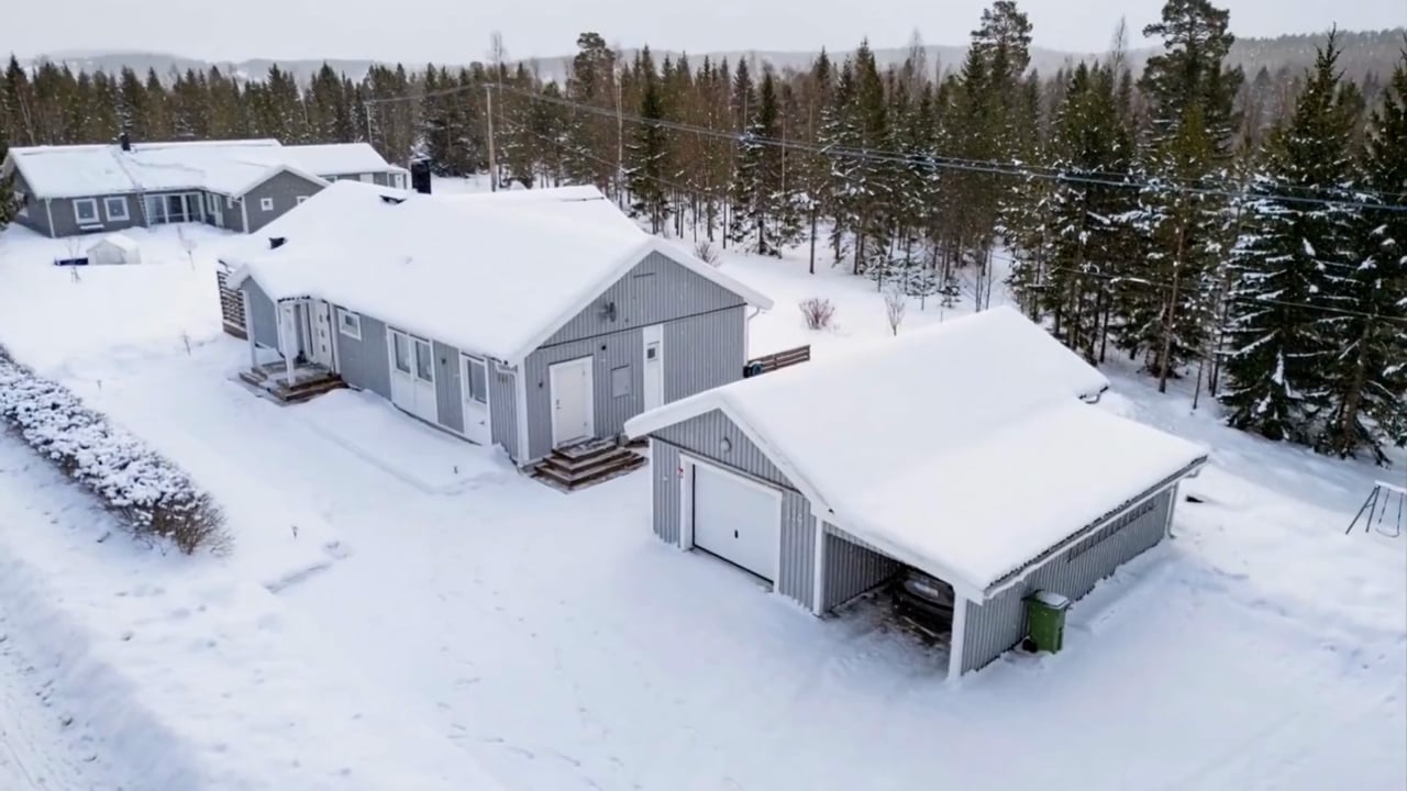 5 rum Villa på Juniskärsvägen 114 Juniskär Sundsvalls kommun - video