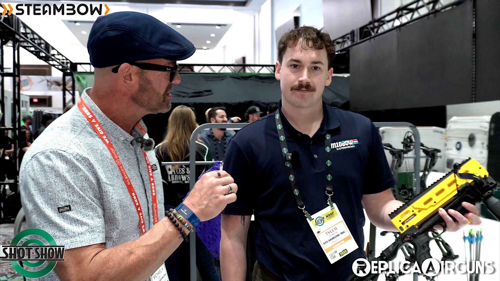 Replica Airguns SHOT Show 2026 Steambow Booth