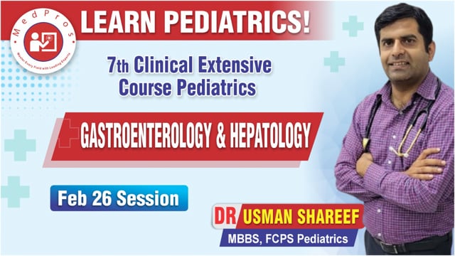 Gastroenterology & Hepatology || Lecture-14 || Dr Usman Sharif
