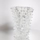 CRYSOLIS Murano Spiked Glass Vase in Crystal Color video
