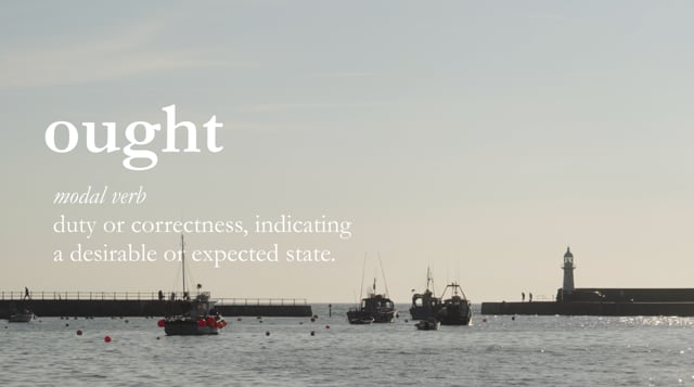 From Ought to Is
