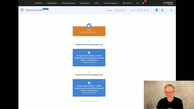 So legst Du eine E-Mail Kampagne in KlickTipp an