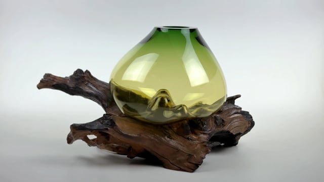 Vaso Tronco Verde