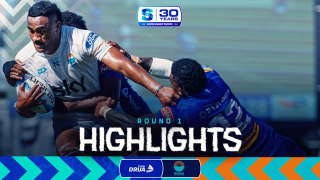 Super Rugby Pacific 2026 | Fijian Drua v Moana Pasifika | Round 1