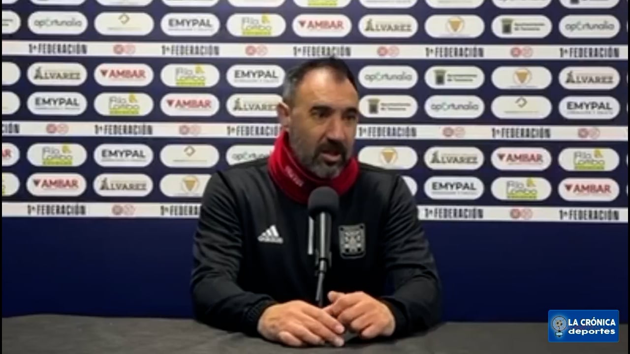 LA PREVIA / CE Europa - SD Tarazona / JUANMA BARRERO (Entrenador Tarazona) J24 - 1ª RFEF G2 / Fuente: SD Tarazona