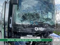 San Salvo - Scontro tra auto e bus, muore 21enne