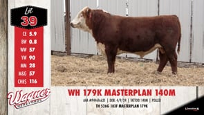 Lot #39 - WH 179K MASTERPLAN 140M