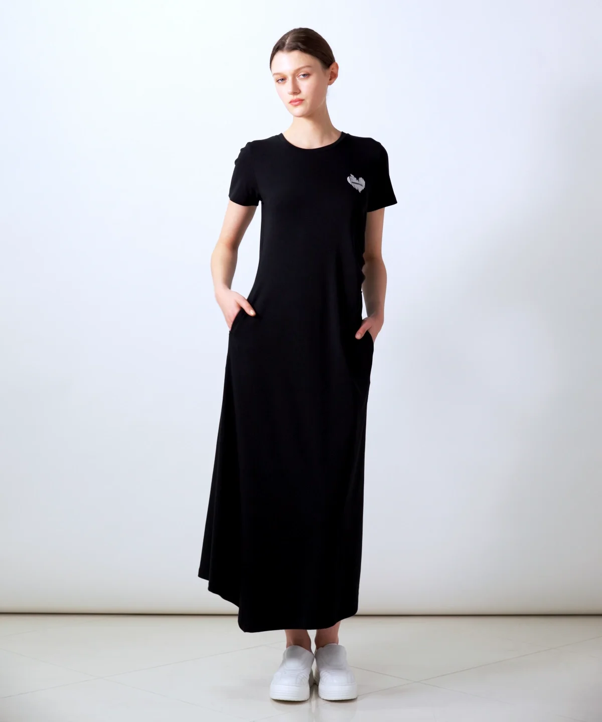 ESSENTIAL / ウエストサイドタックワンピース DRESS Night STORE