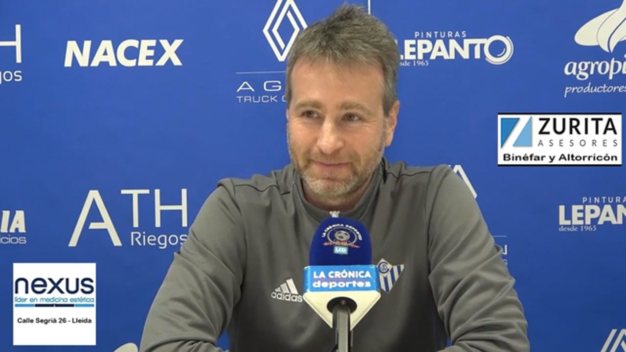 VICTOR IZUEL (Entrenador Casetas) CD Bínefar 2-2 UD Casetas / Jor. 22- Tercera RFEF