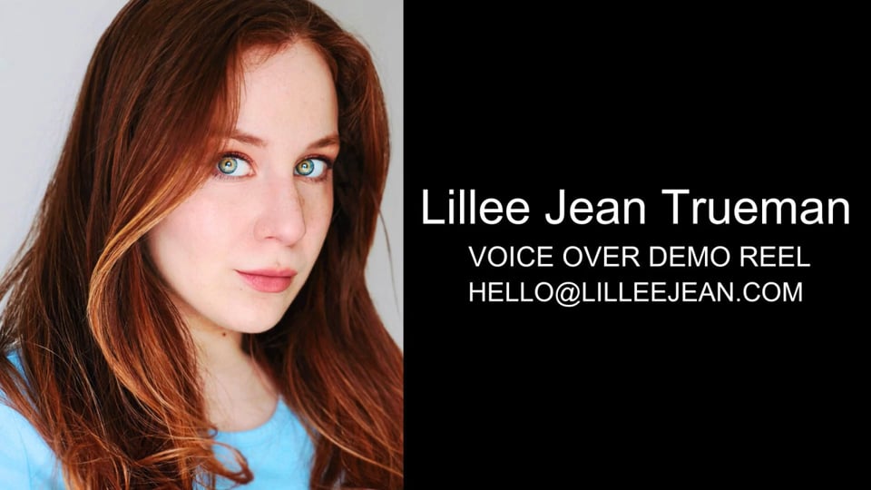 Lillee Jean Voice-Over Acting Demo Reels - Animation, and Commercial