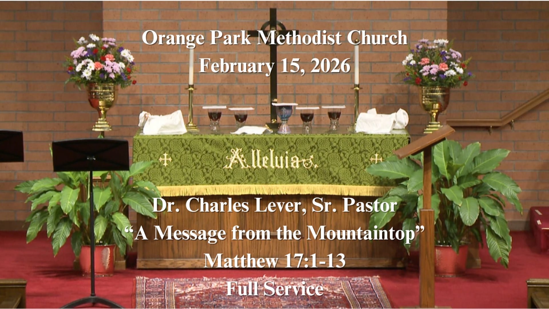 February 15, 2026 Full Service