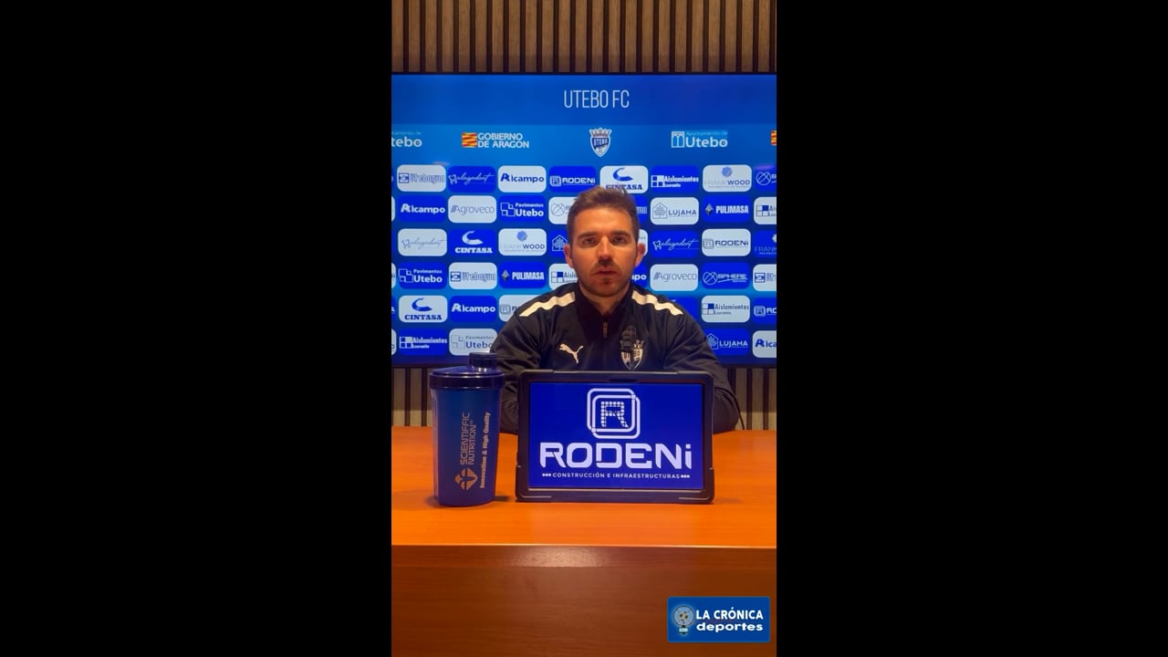 JUAN CASAJÚS (Entrenador Utebo) Utebo FC 4-1 CD Alfaro / Jor. 23 - Segunda Rfef / Gr 2 / Fuente: Facebook Utebo FC