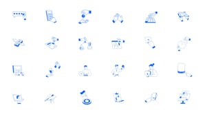100 Animated Business Icons, an Outline Icon by Vectors Market (Thumbnail 5 of 5)