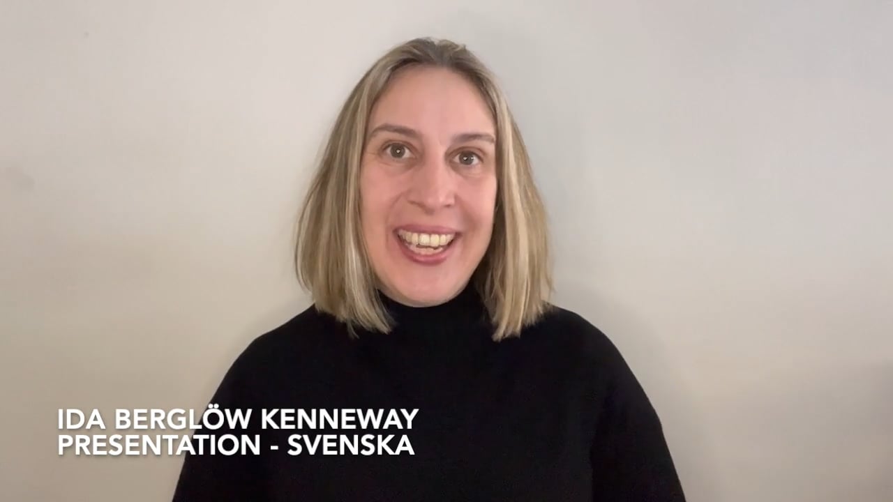 Ida Berglöw Kenneway_Presentation_Swedish