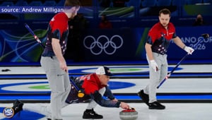 Oldest Olympic Curler