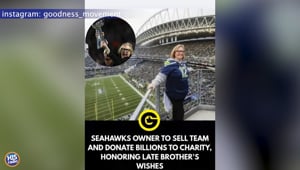 Seahawks Owner is Selling Team and Donating Earnings